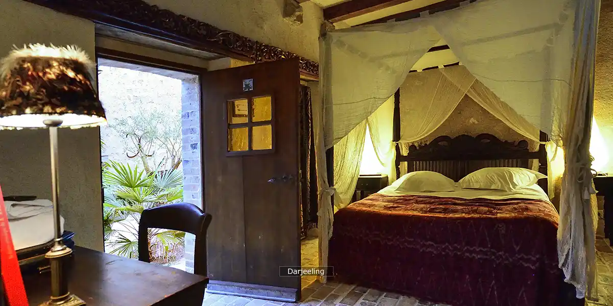 Darjeeling, una de las 28 habitaciones del castillo