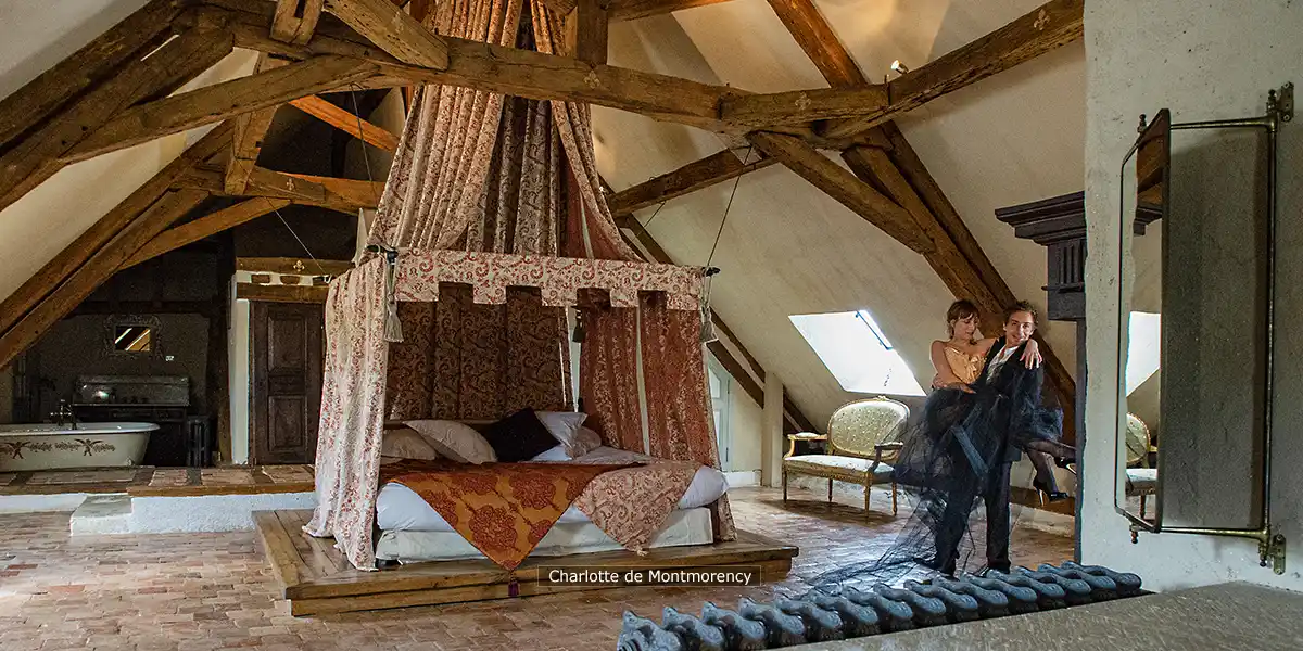 Ренессансные комнаты для вашей свадьбы в замке: Шарлотта де Монморанси.