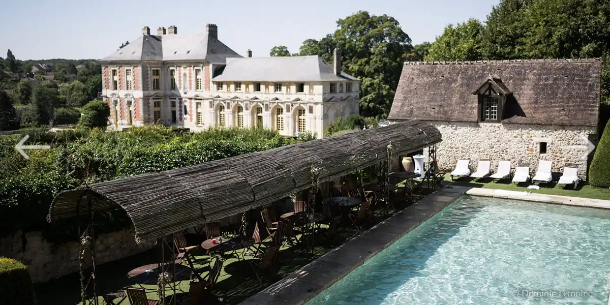 zwembad voor een bruiloftsverblijf