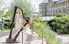 cocktail dans les jardins du château