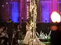 ouverture du bal de mariage dans le parc du Château de Vallery