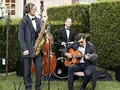 a live band in the park for the cocktail party