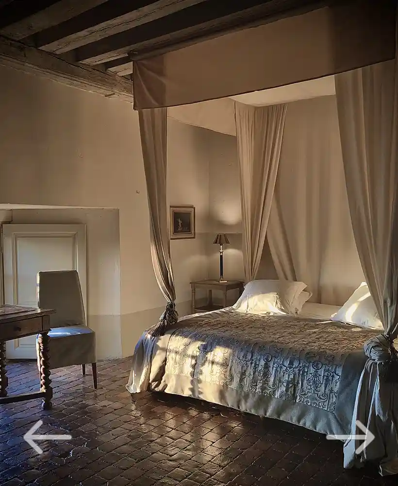 chambres et hébergements au château Renaissance