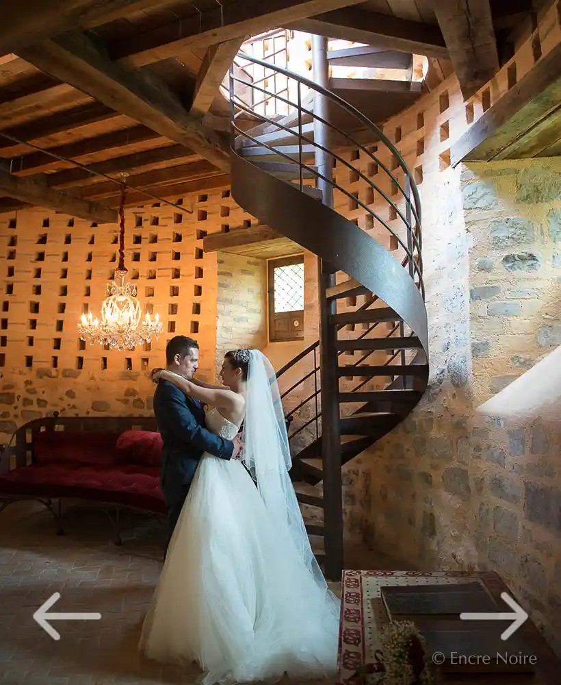 suite nuptiale du pigeonnier au château