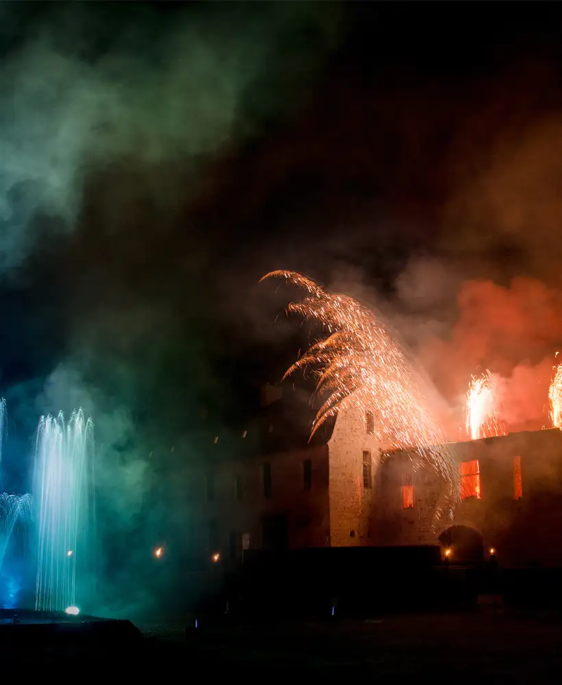 Le parc du château s'ouvre aux artifices pour les mariages