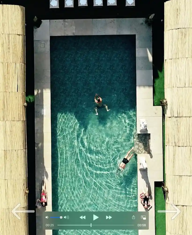 media for the chateau swimming pool