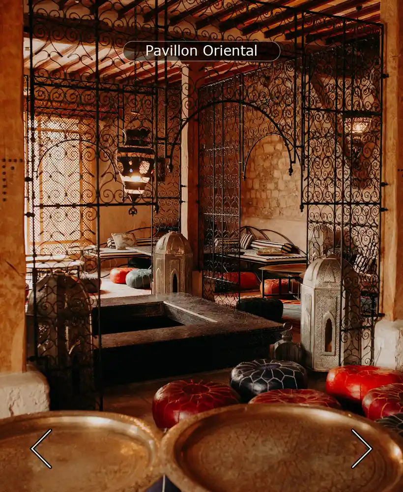 le Pavillon Oriental, une salle pour cérémonie du henné, bar mitsva ou mariage