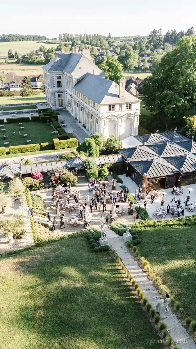 cocktail dans les jardins