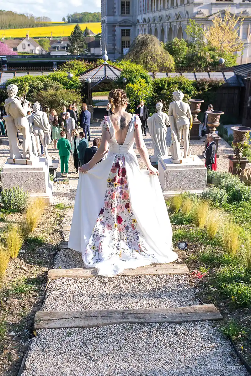 arrivée de la mariée