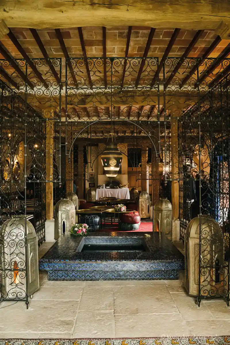 réception au Pavillon Oriental