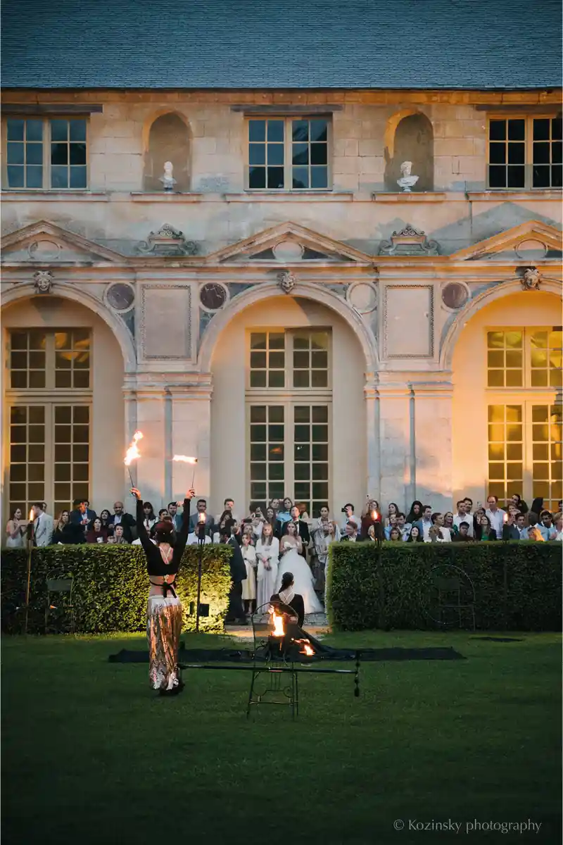 spectacle dans le parc