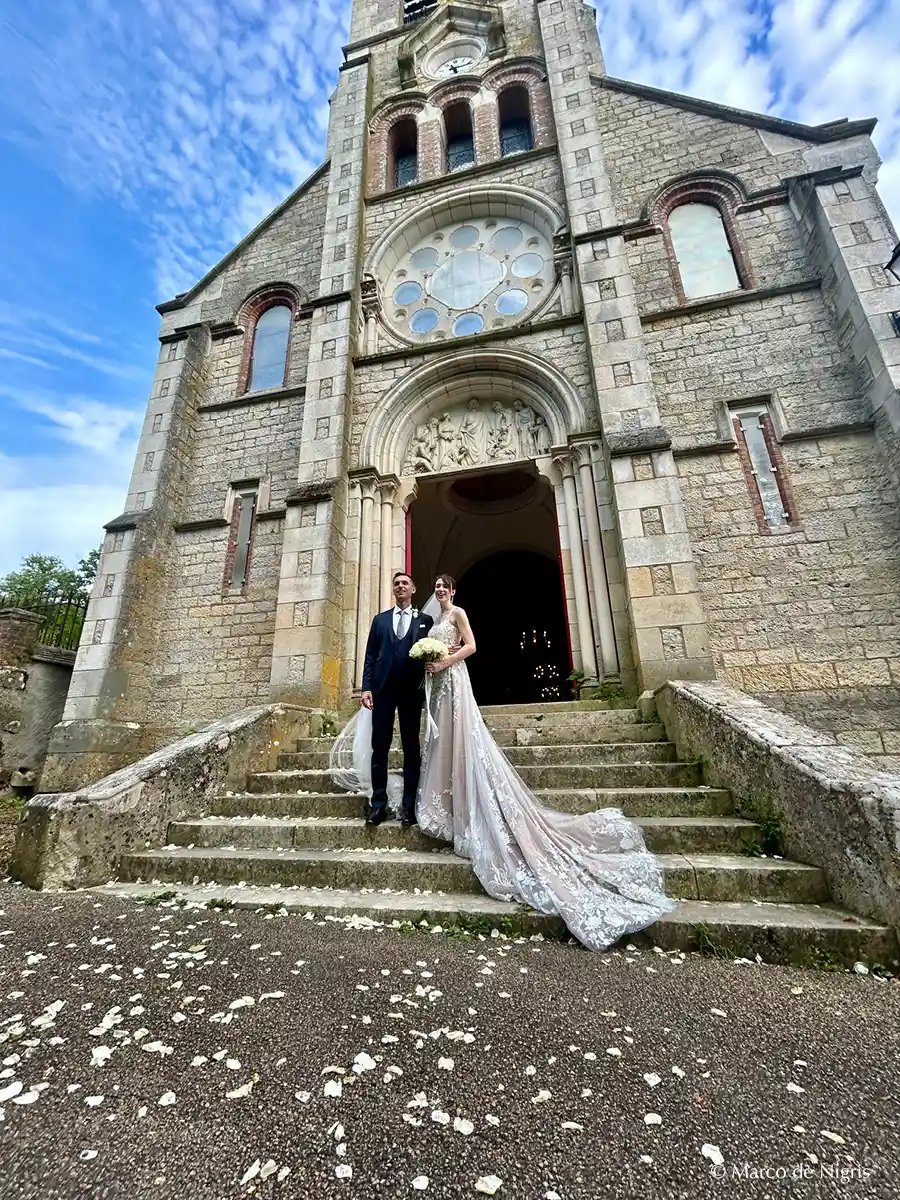 ceremony in the Vallery church