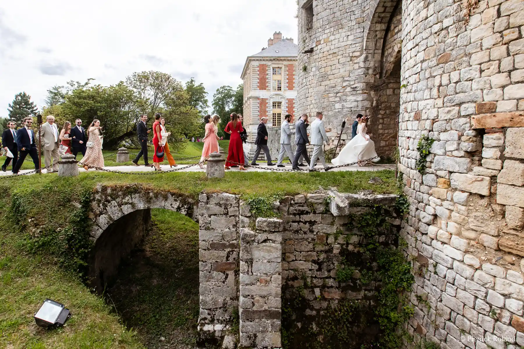 cortège au retour de l'église