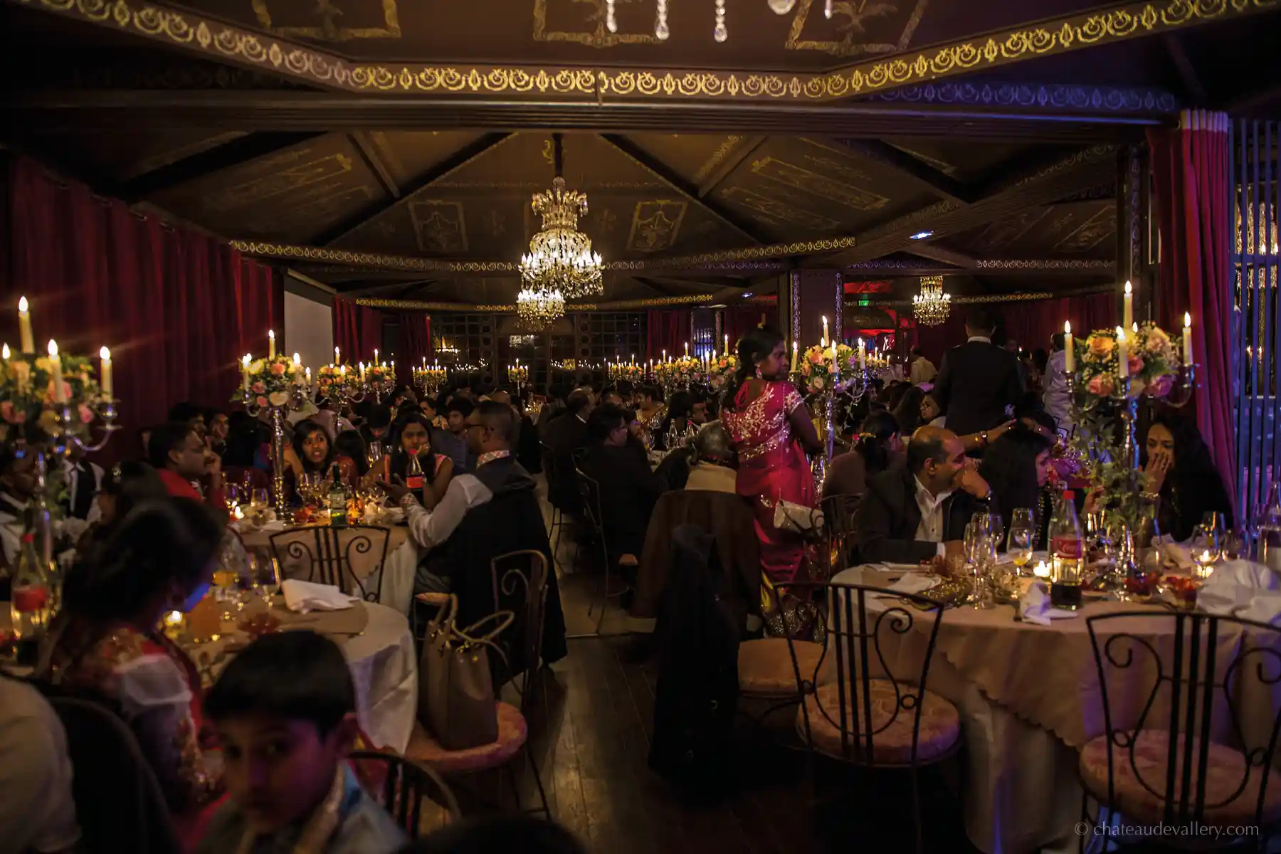 l'Inde s'invite dans les salons du château