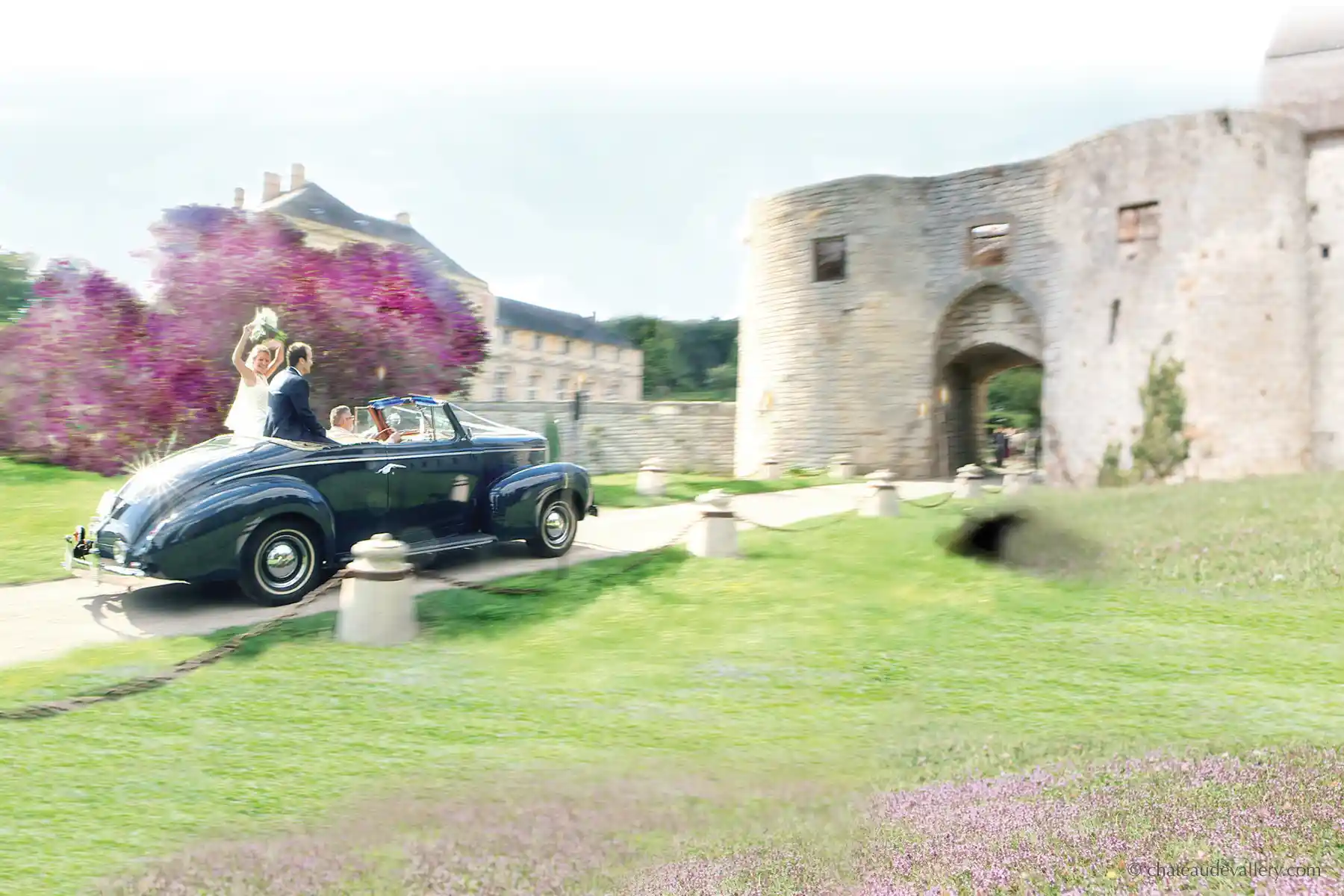 réception de mariage à 100km de Paris