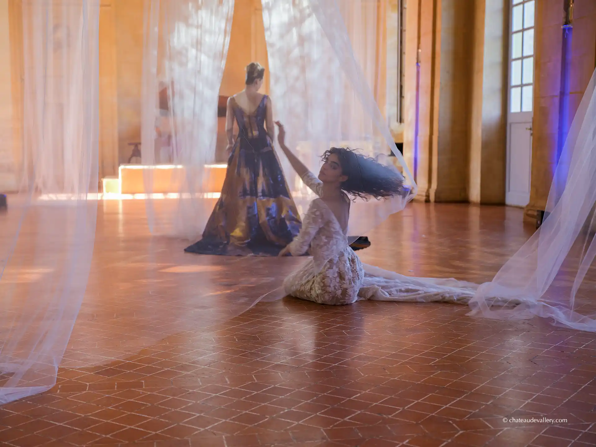 prises de vues au château