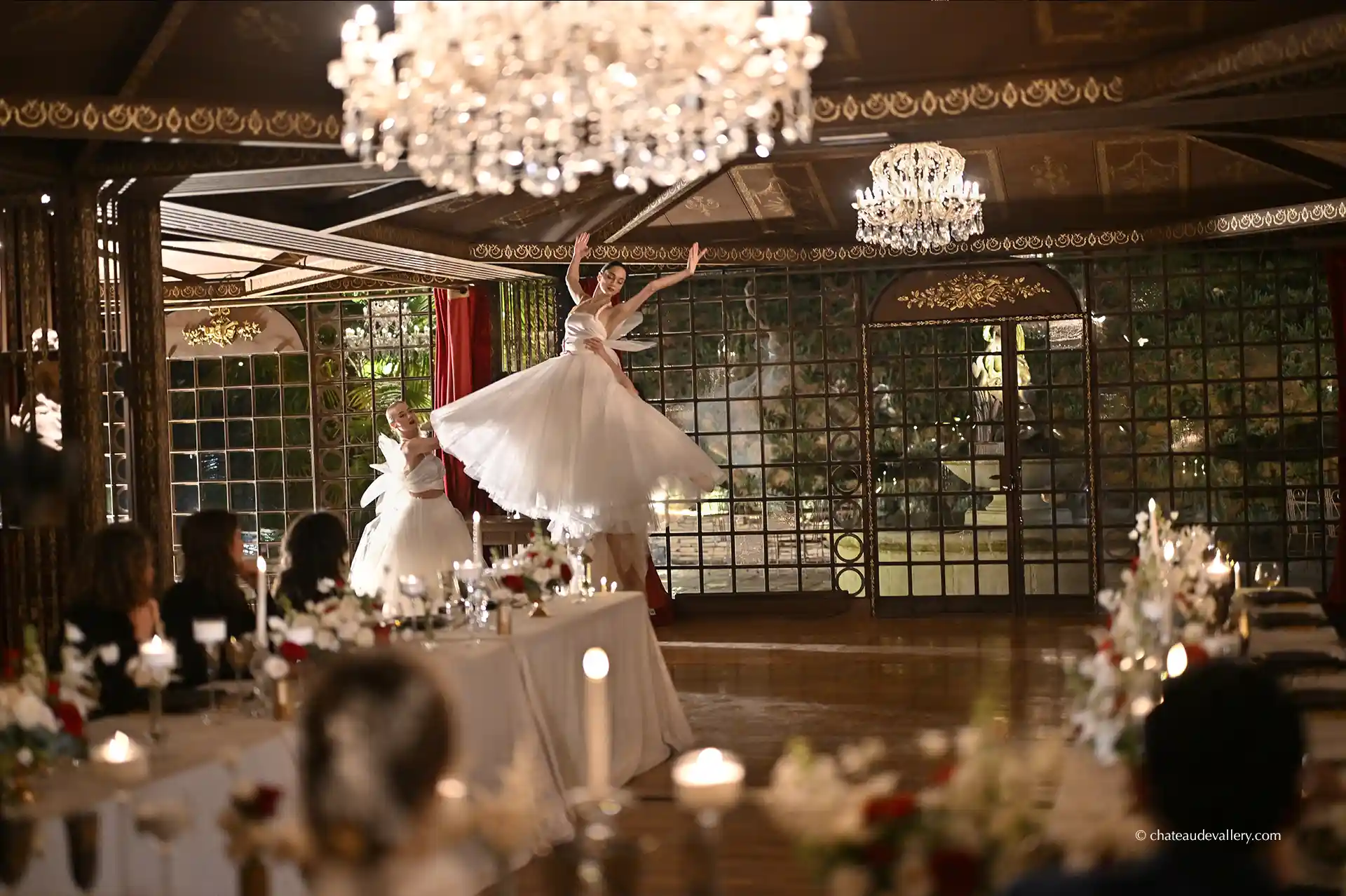 the hall for parties and wedding dance