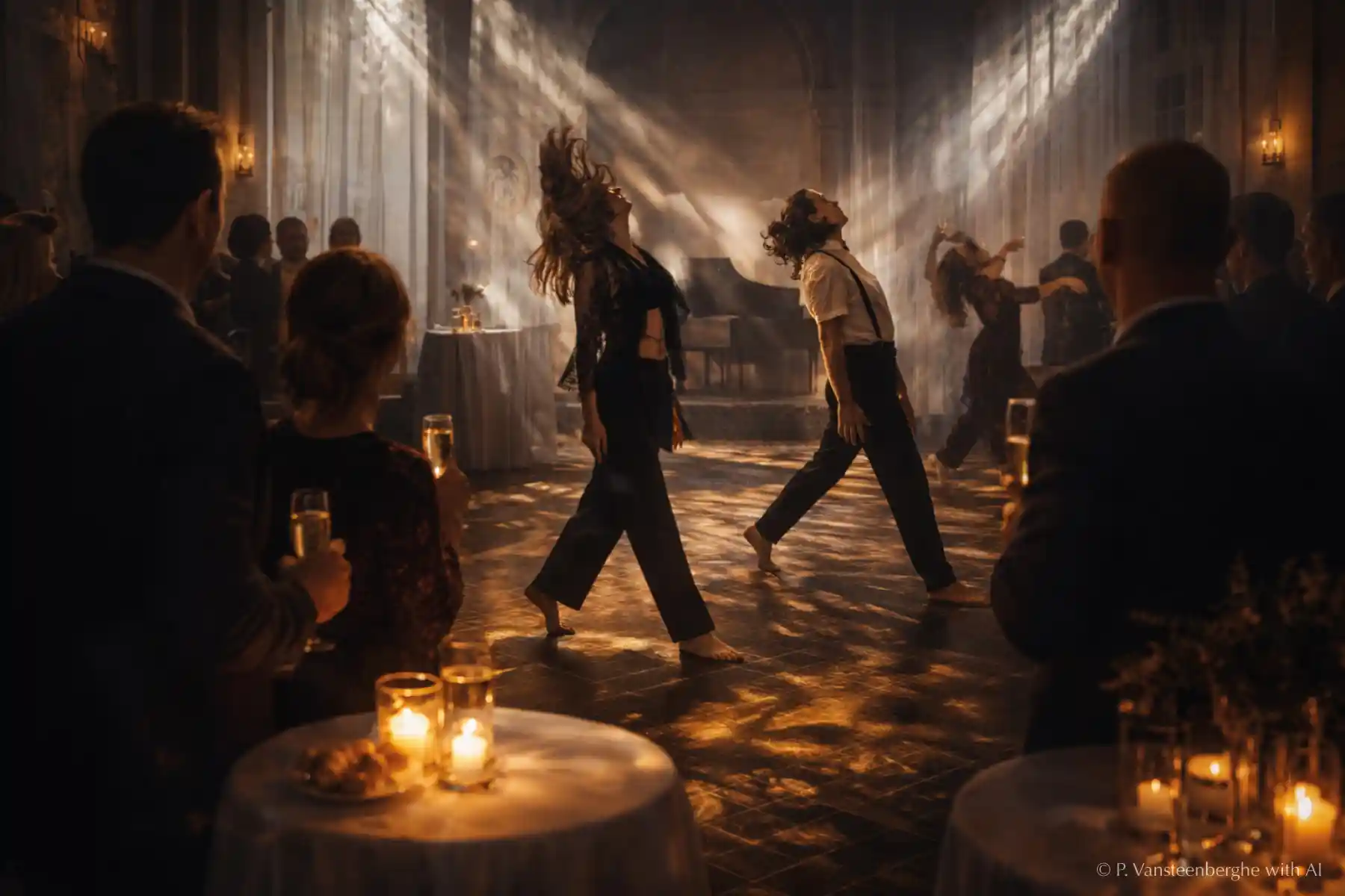 dancing in the gallery with AI