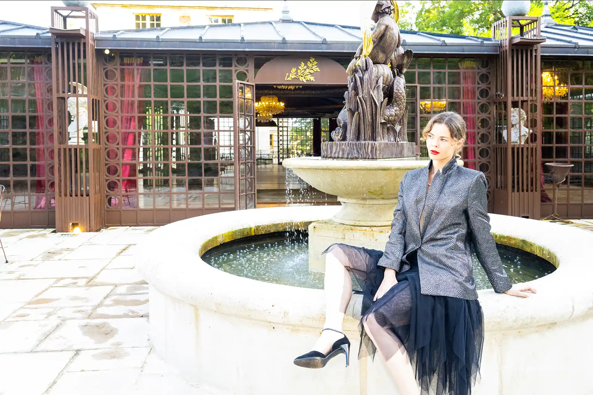 le petit bassin des jardins