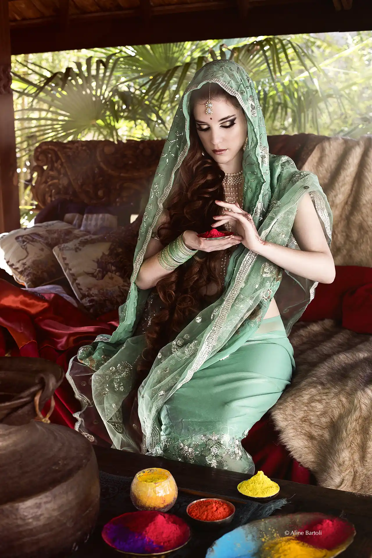 Aline Bartoli au Château de Vallery