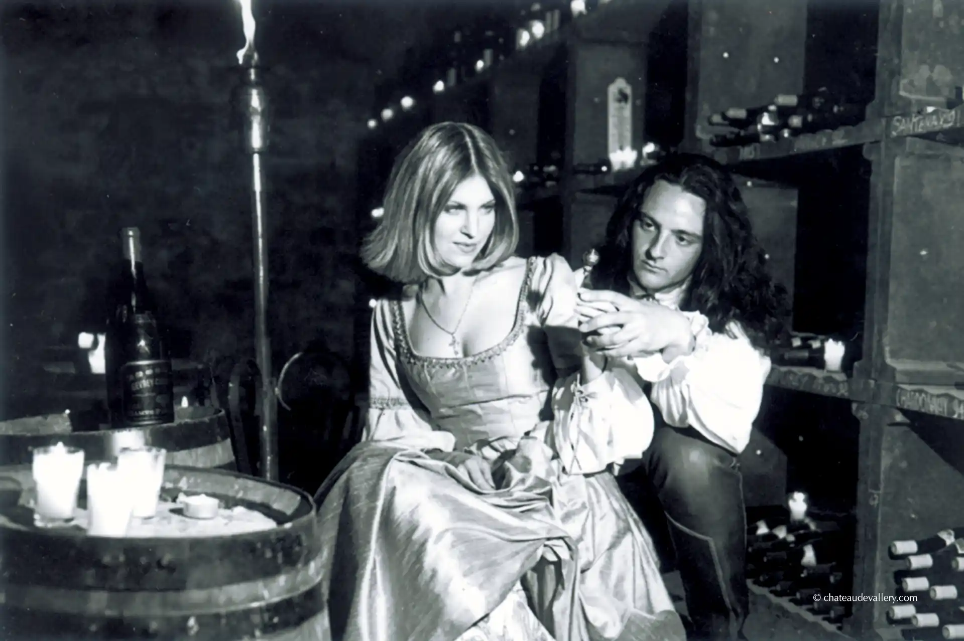 les caves du château en 1994