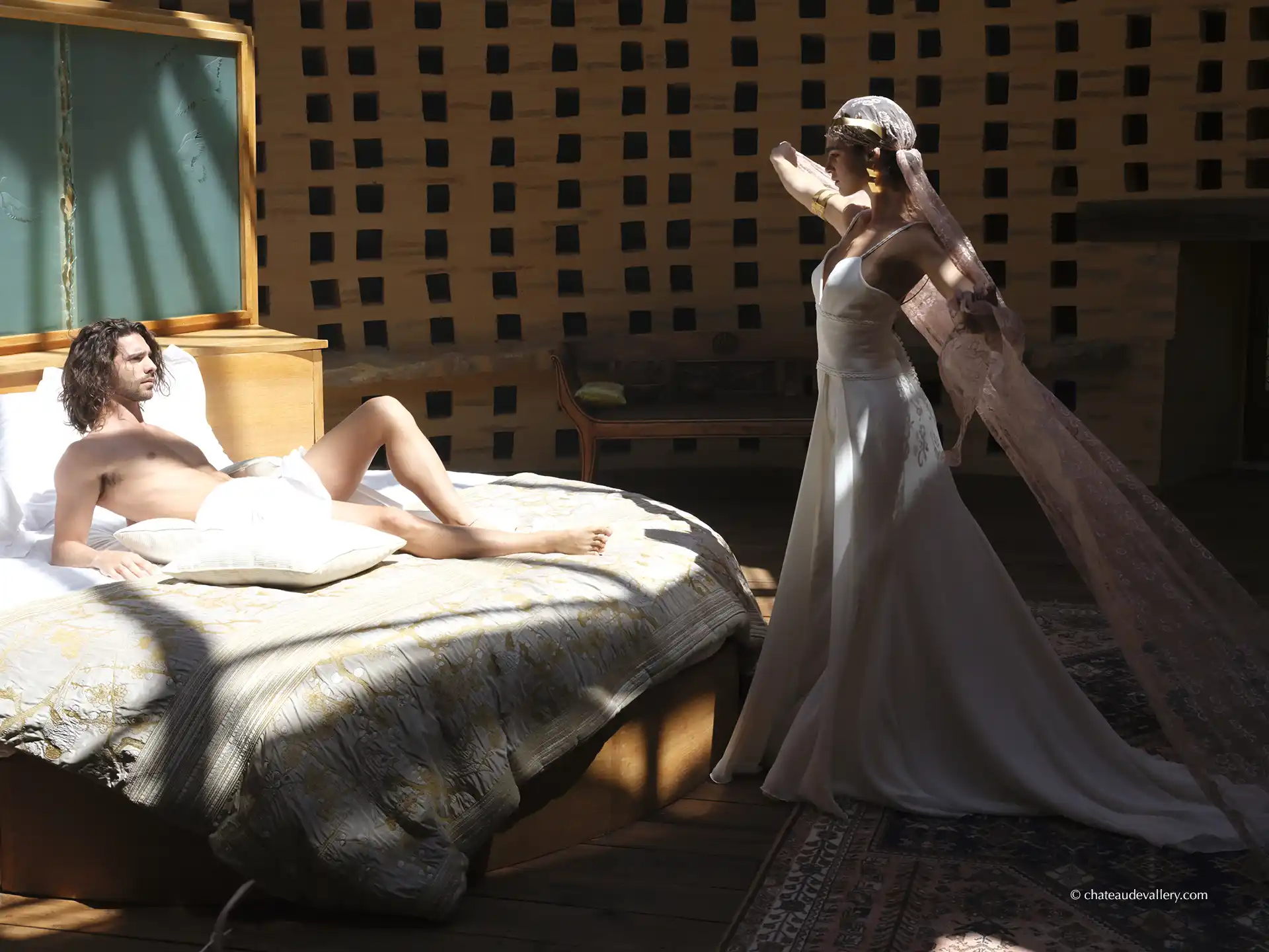 la chambre nuptiale du Pigeonnier