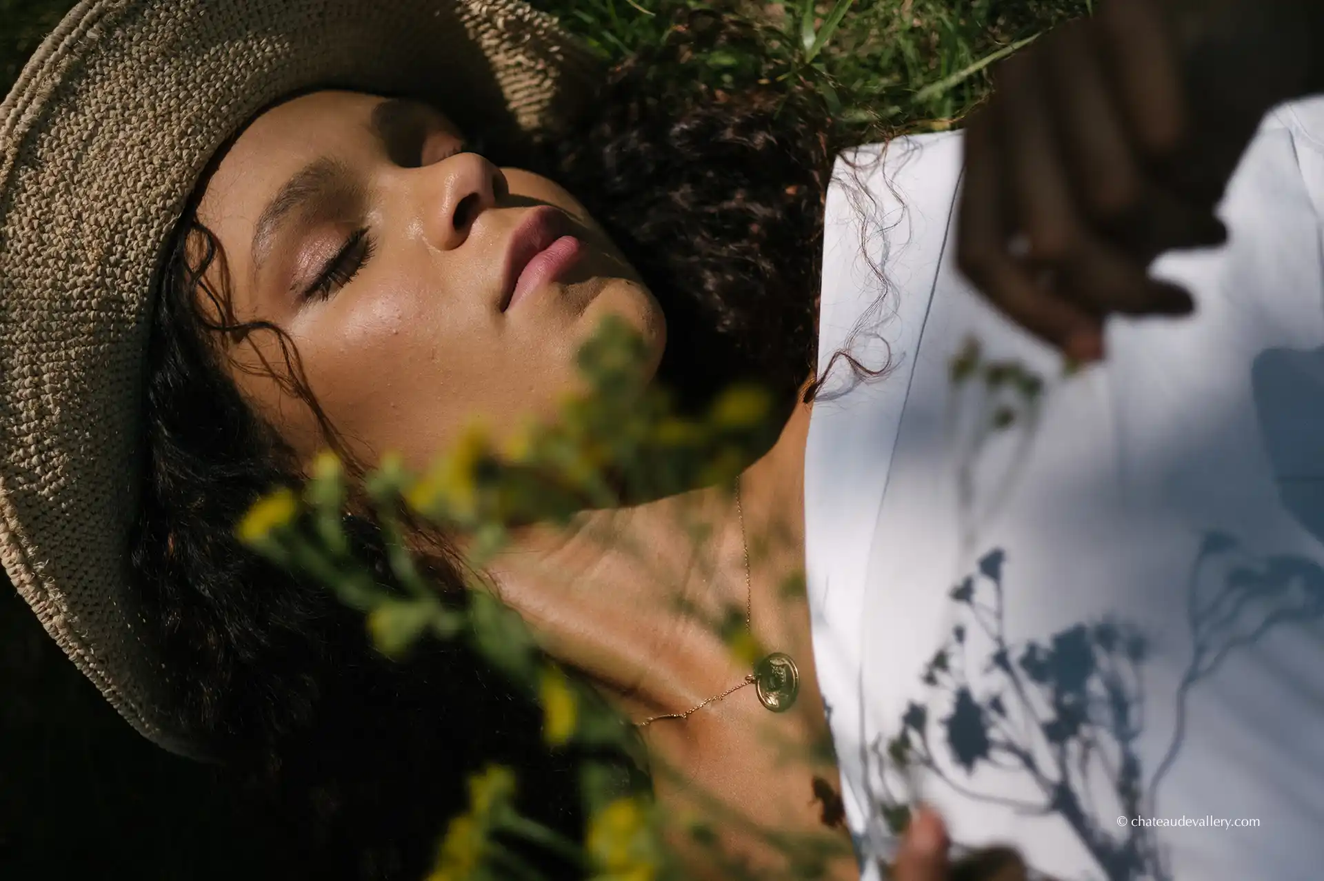 photo shooting at the chateau