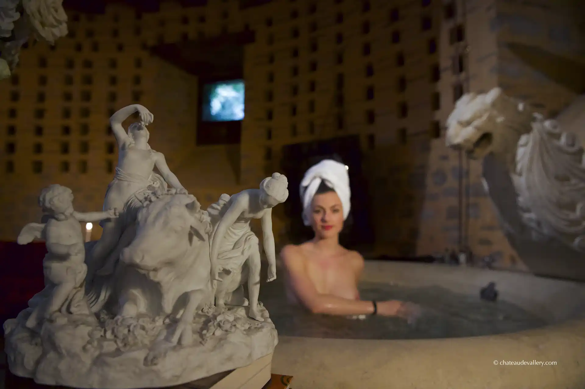 la salle de bain du Pigeonnier