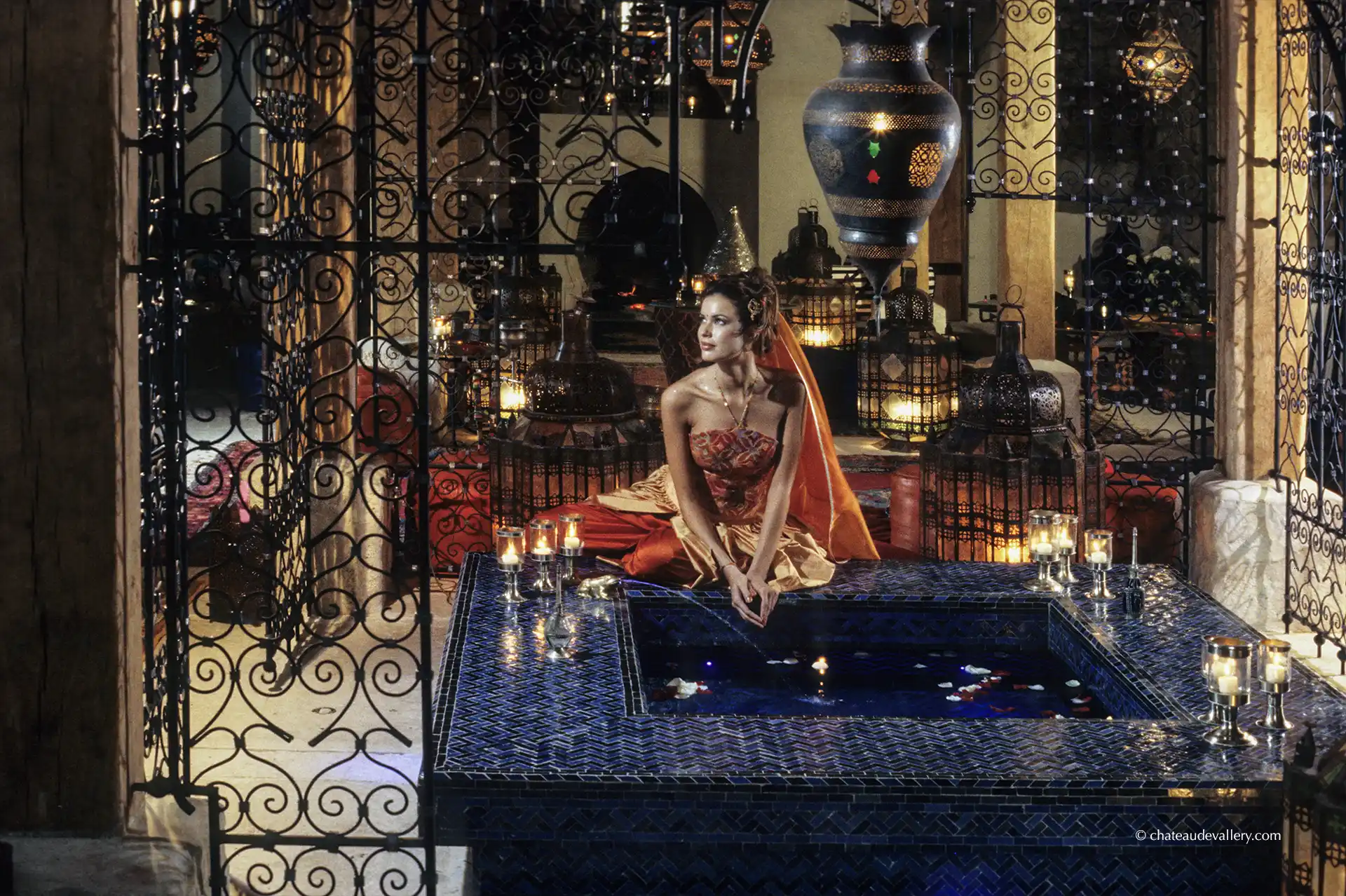 shooting pour Zelia dans le Pavillon Oriental