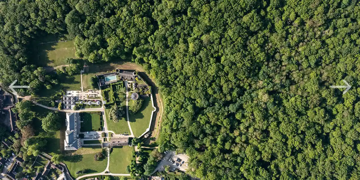 le Château de Vallery limitrophe avec l'Île-de-France