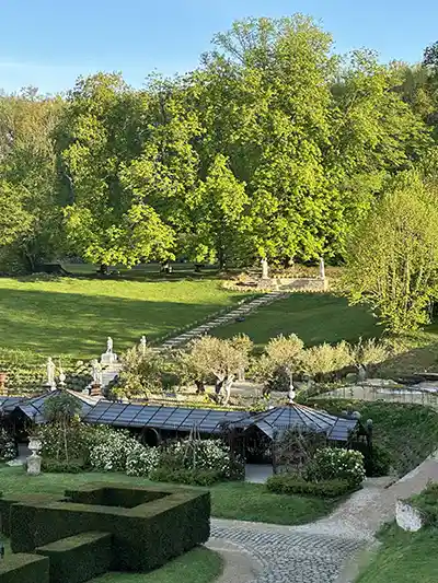 le parc et les jardins pour un mariage