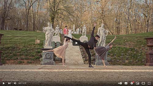 shooting danse et mariage en mars