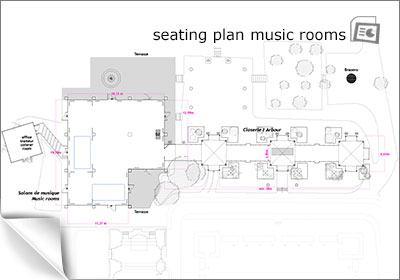 music room seating plan