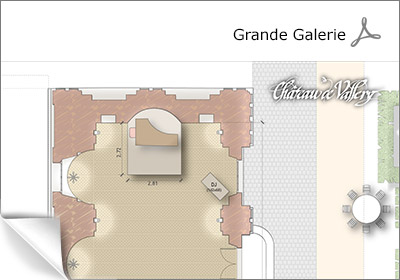 plan de la grande galerie