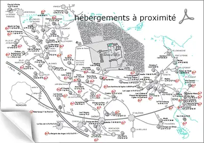 chambres et gîtes à proximité