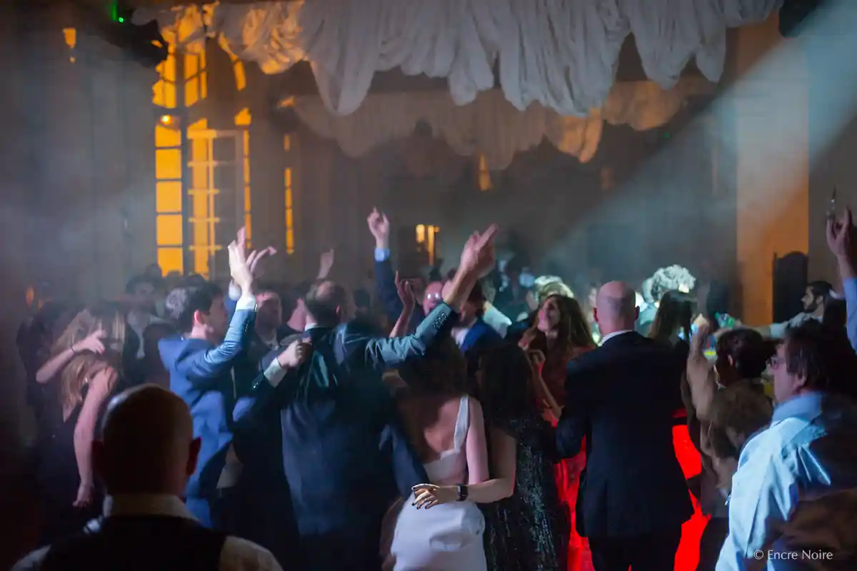 large reception hall for a wedding dance